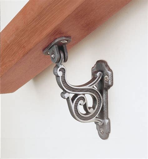 outdoor metal handrail brackets|brackets for handrails outside rails.